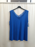 Top Royal con scollo in pizzo - taglie comode