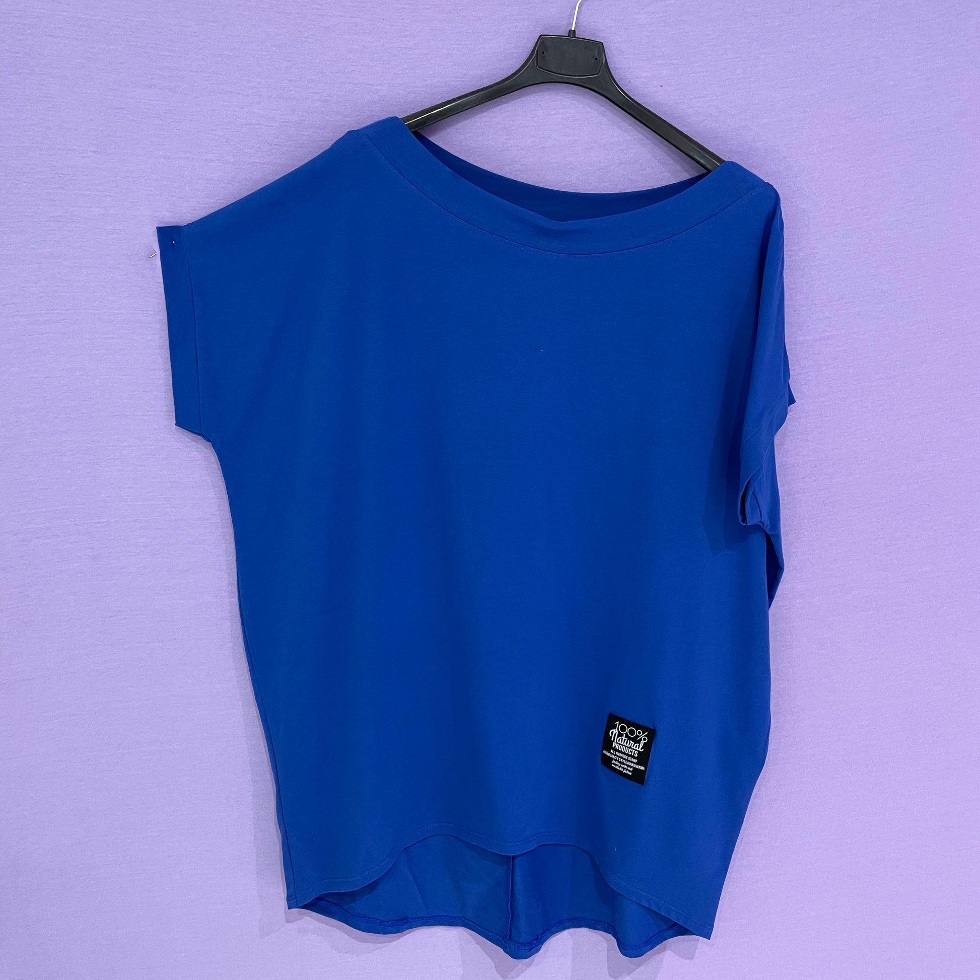 Maxi maglia cotone scollo tondo