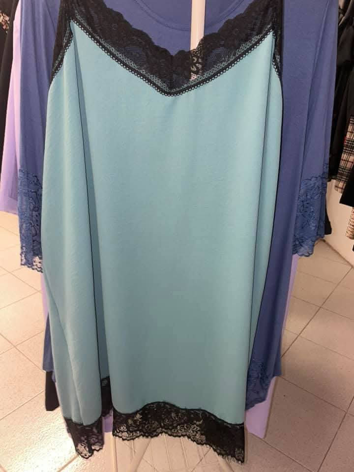 Maxi top Mini abito pizzo