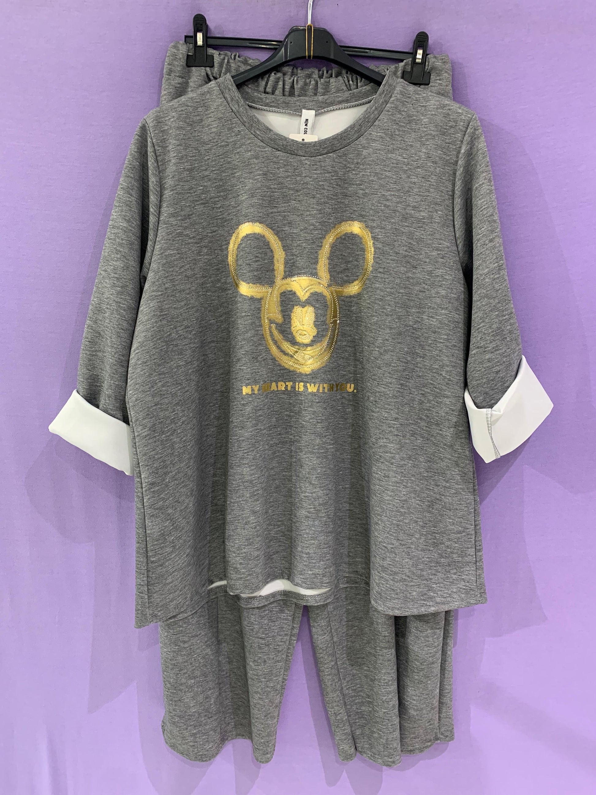 Maxi tuta Mickey Mouse curvy