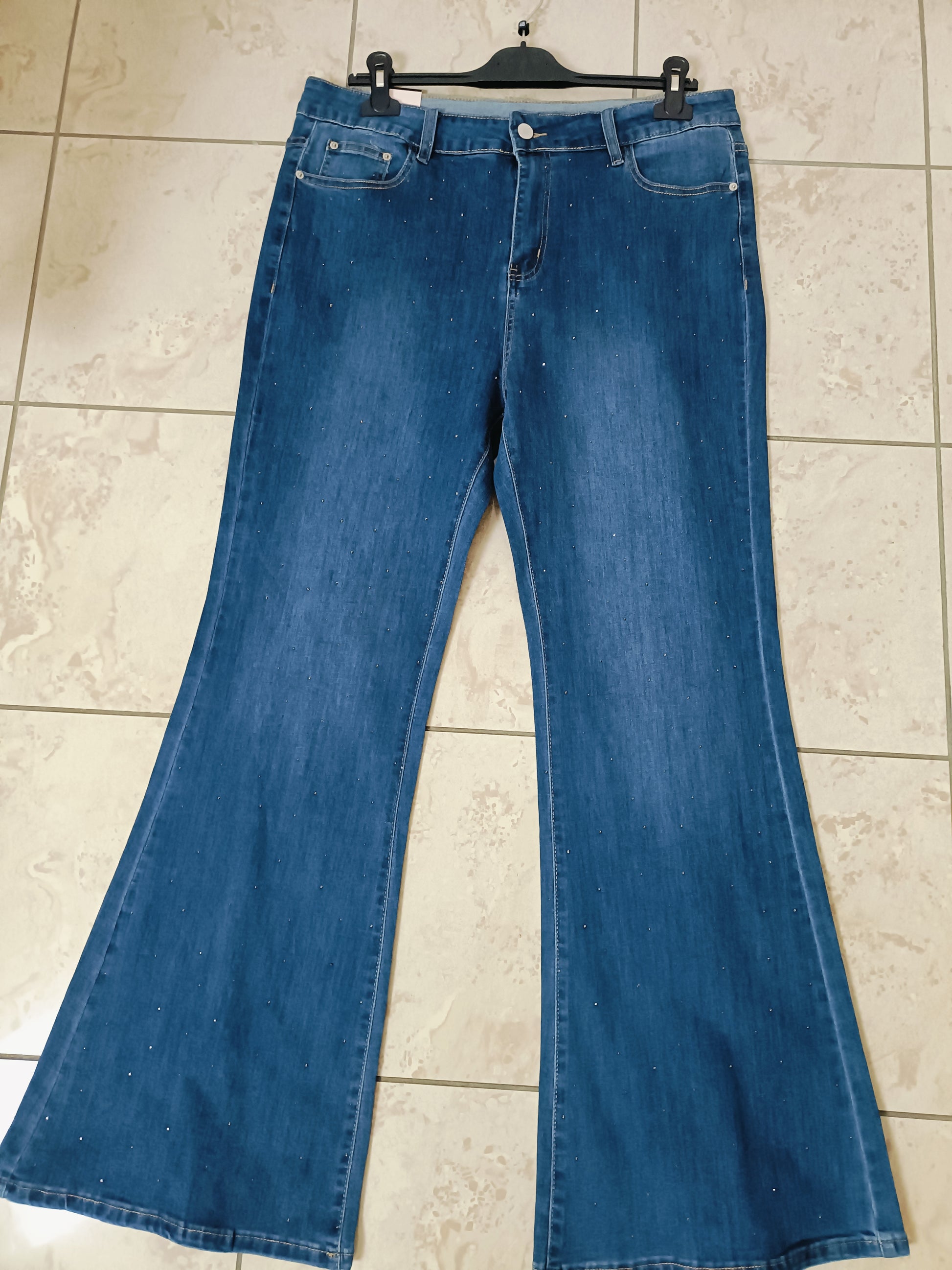 Jeans curvy zampa brilli