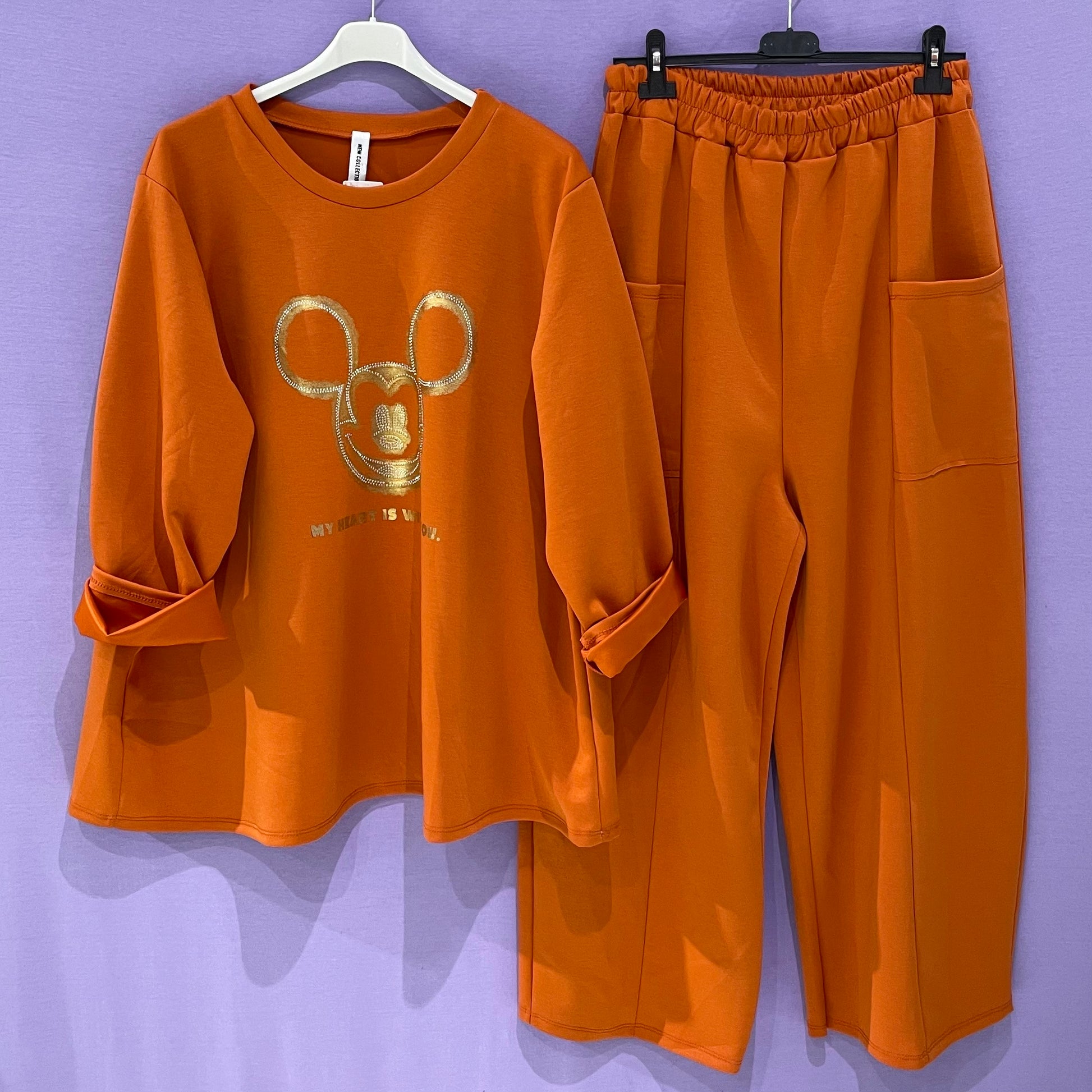 Maxi tuta Mickey Mouse curvy