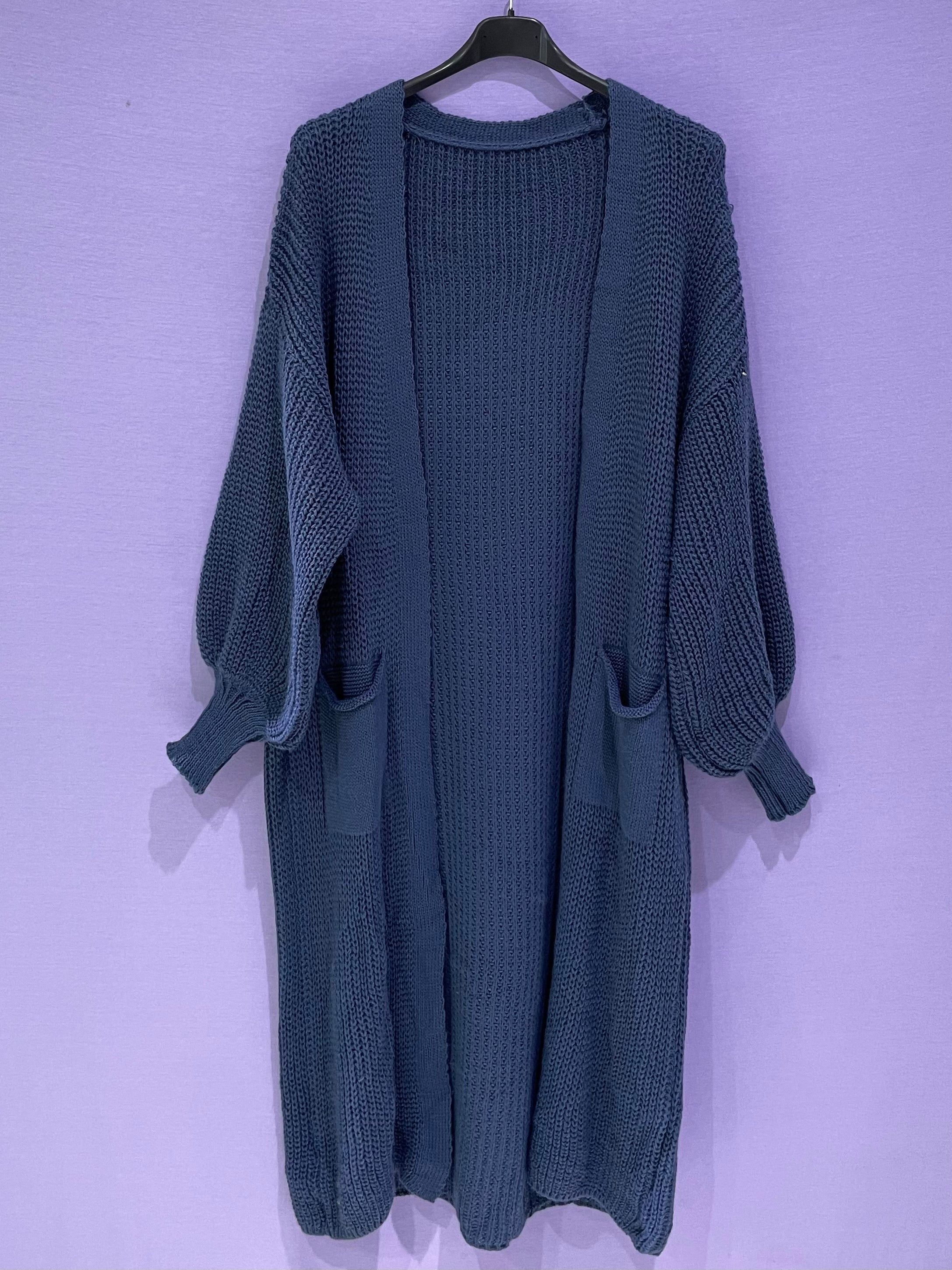 Maxi cardigan curvy plus