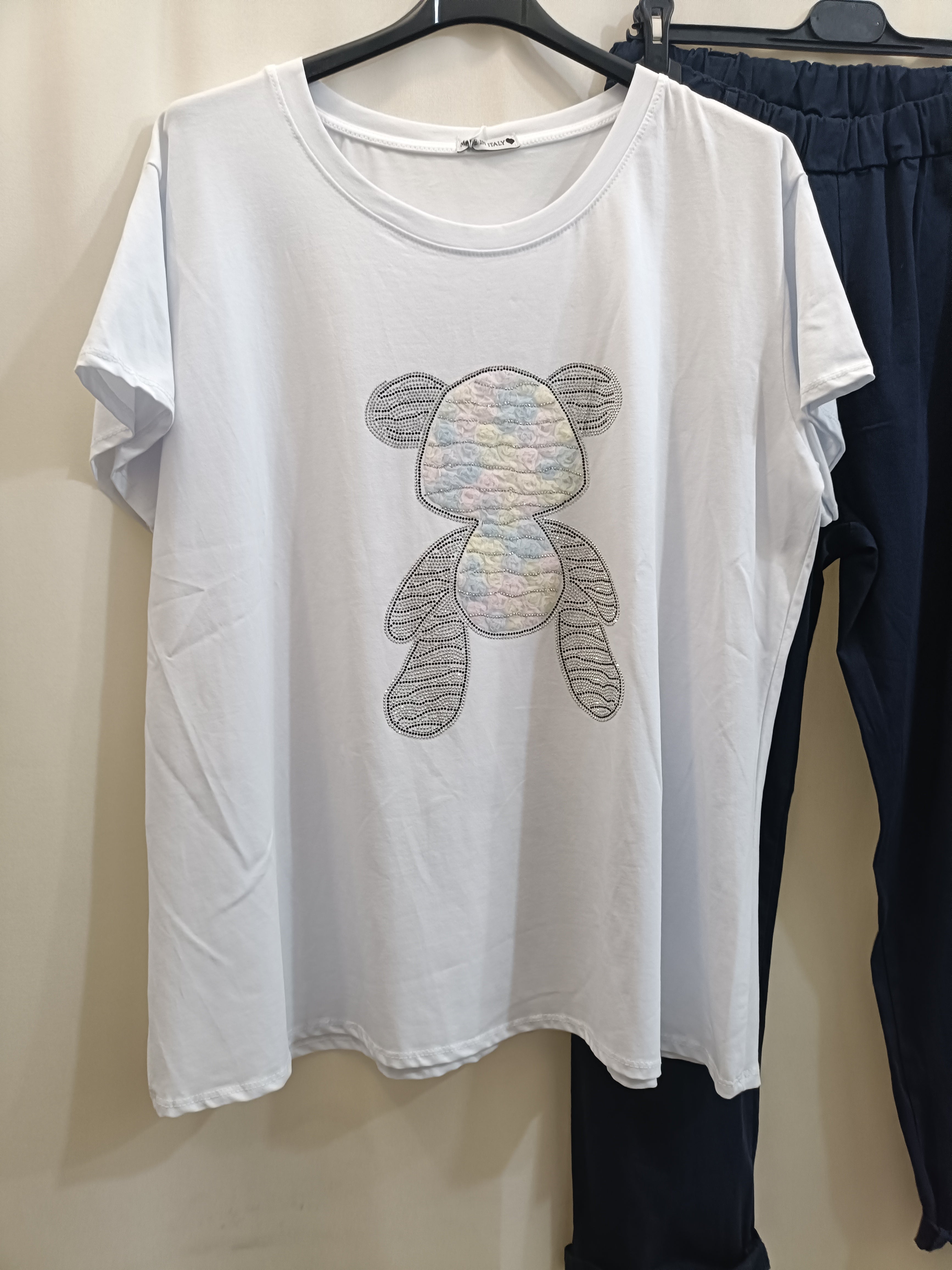 T-shirt Cotone taglie comode con stampa - XL 4XL