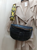 Marsupio Jeans e pelle