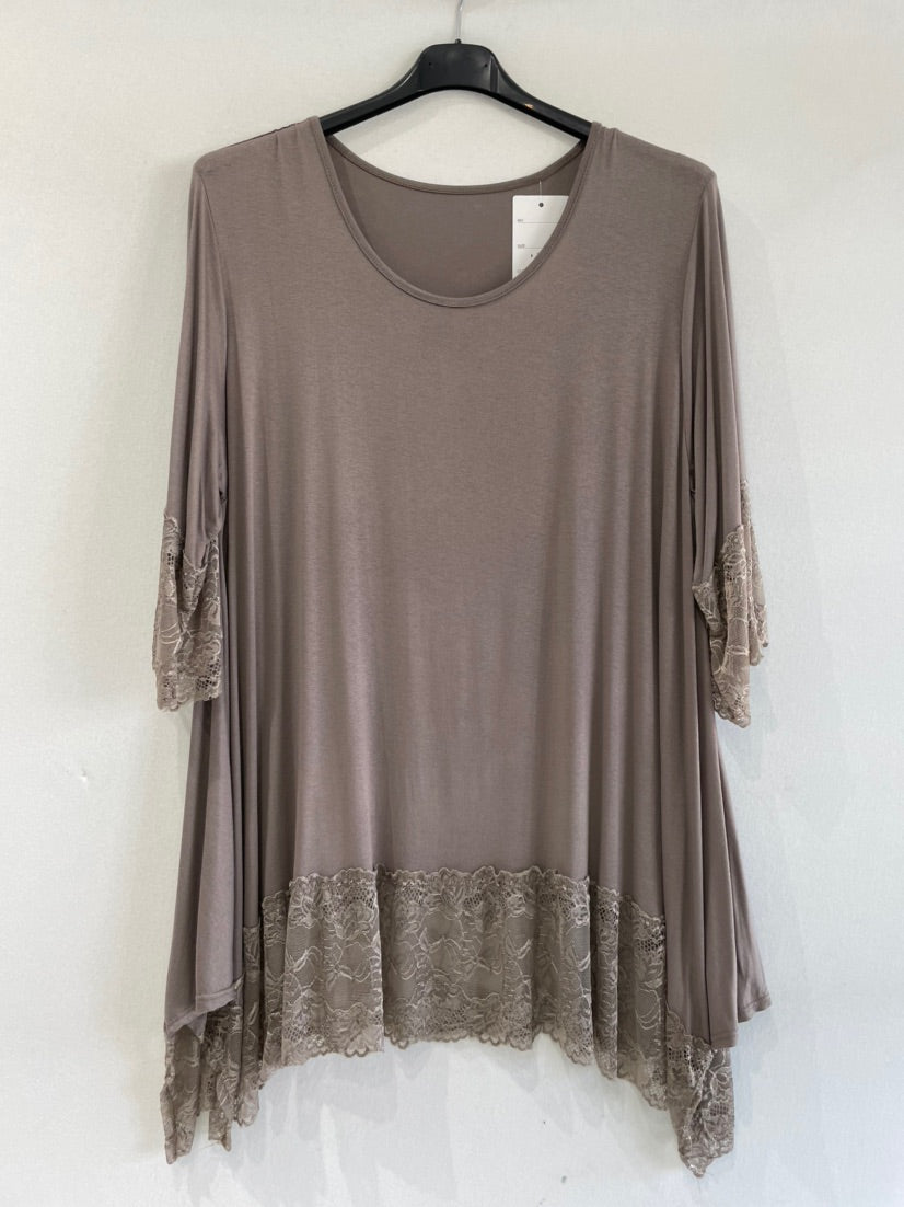 Top doppio pizzo