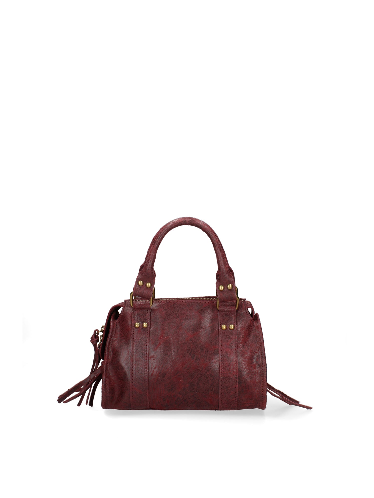 Borsa a spalla City bag vera pelle artigianale italiana