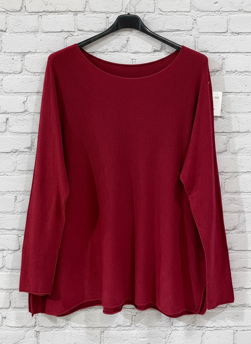 Maxi maglia elasticizzata curvy