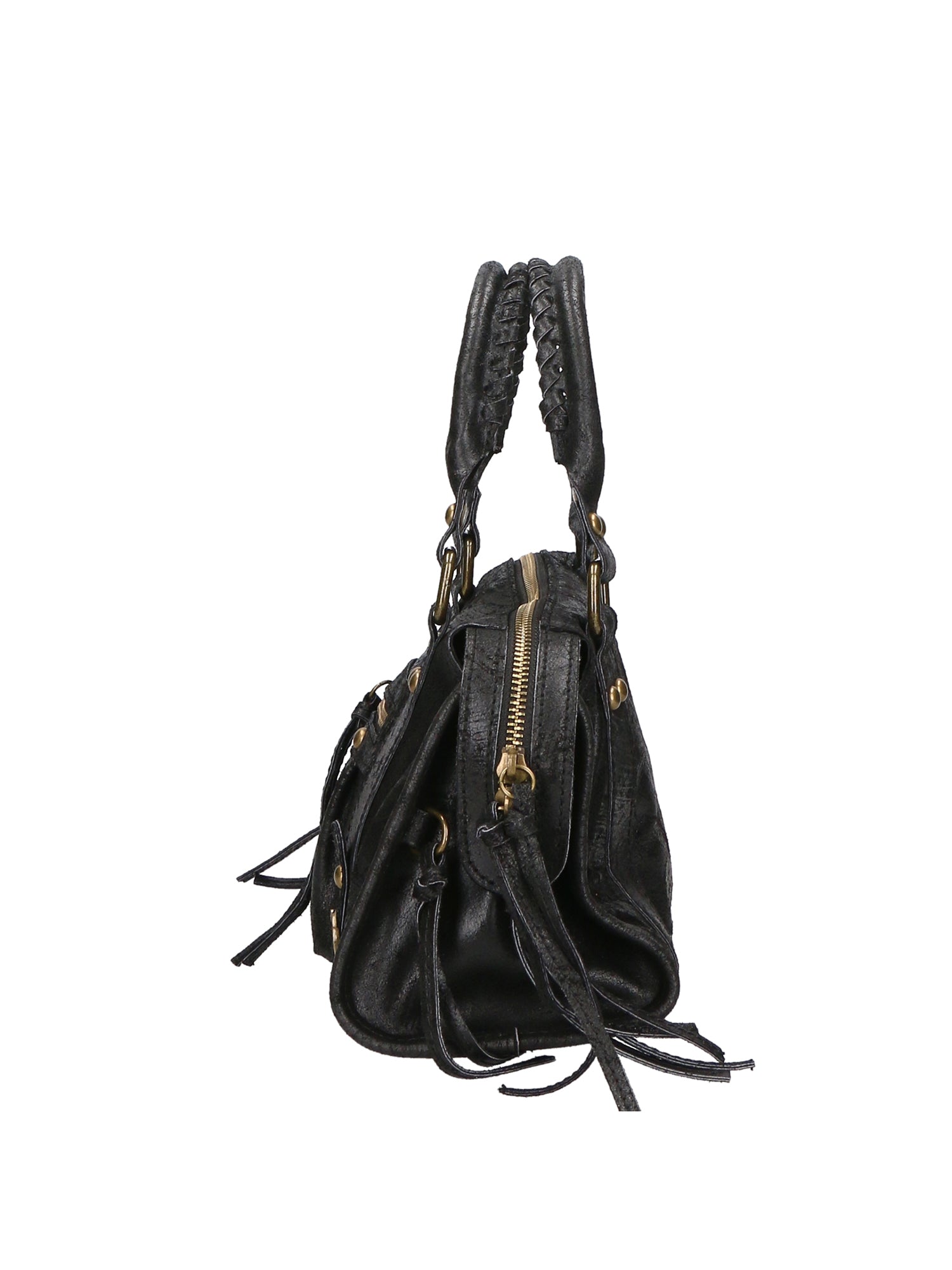 Borsa a spalla City bag vera pelle artigianale italiana