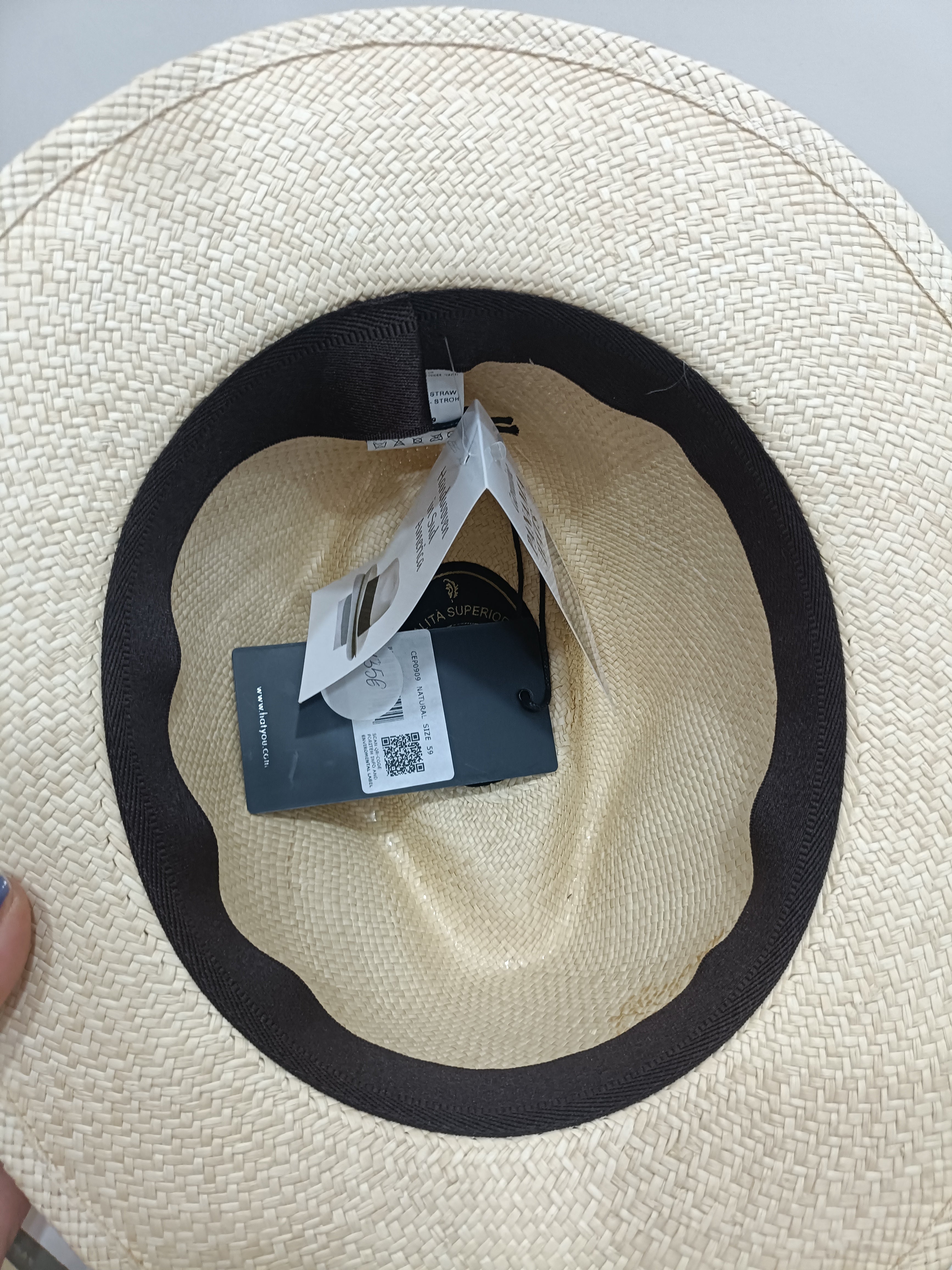 Genuine Panama Hat - cappello Panama in vera paglia