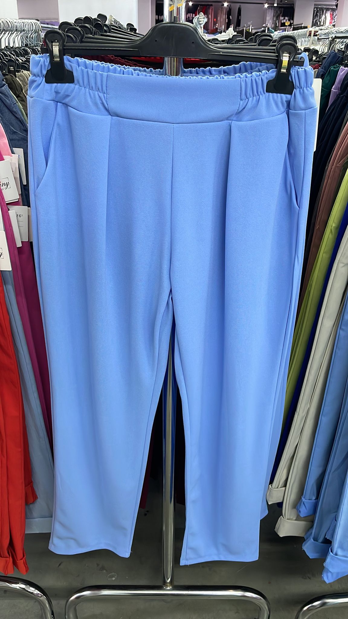 Pantalone fluido curvy