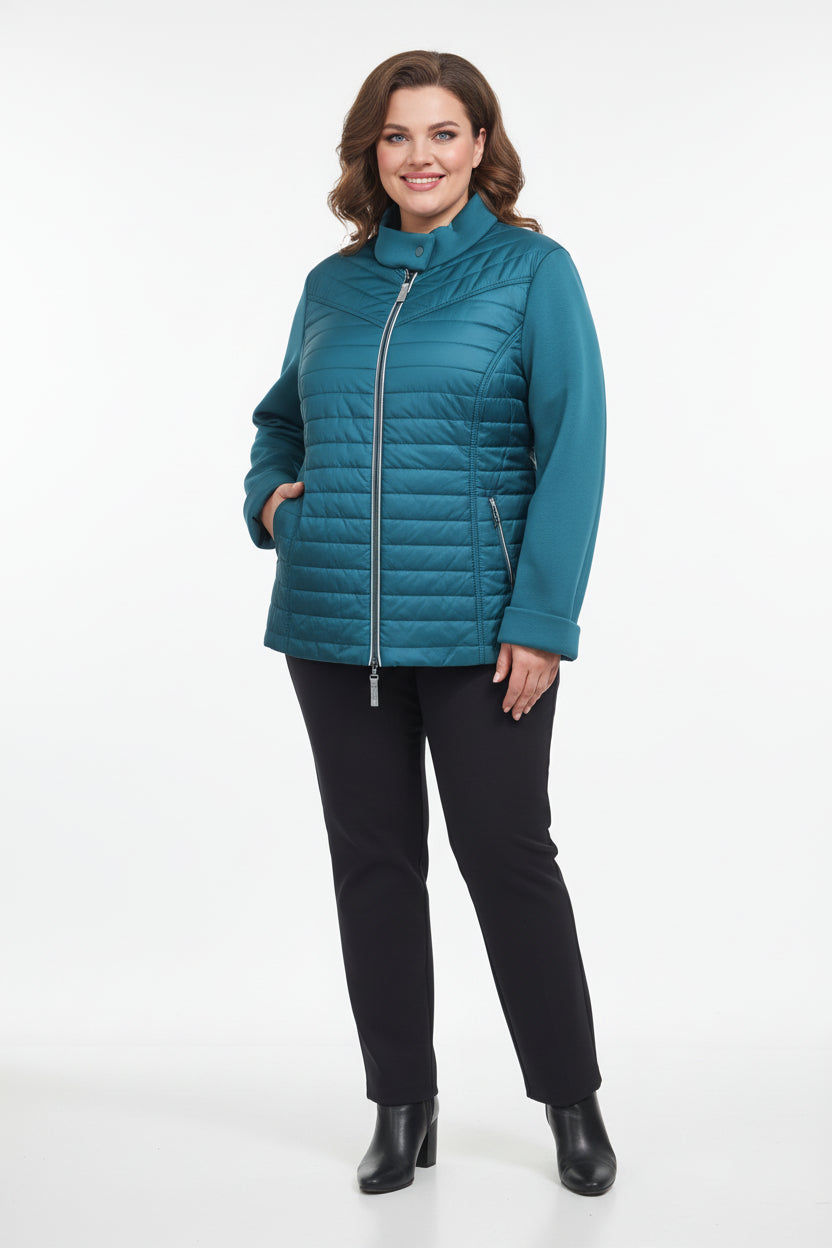 Cappotto Meteore doppio tessuto taglie comode