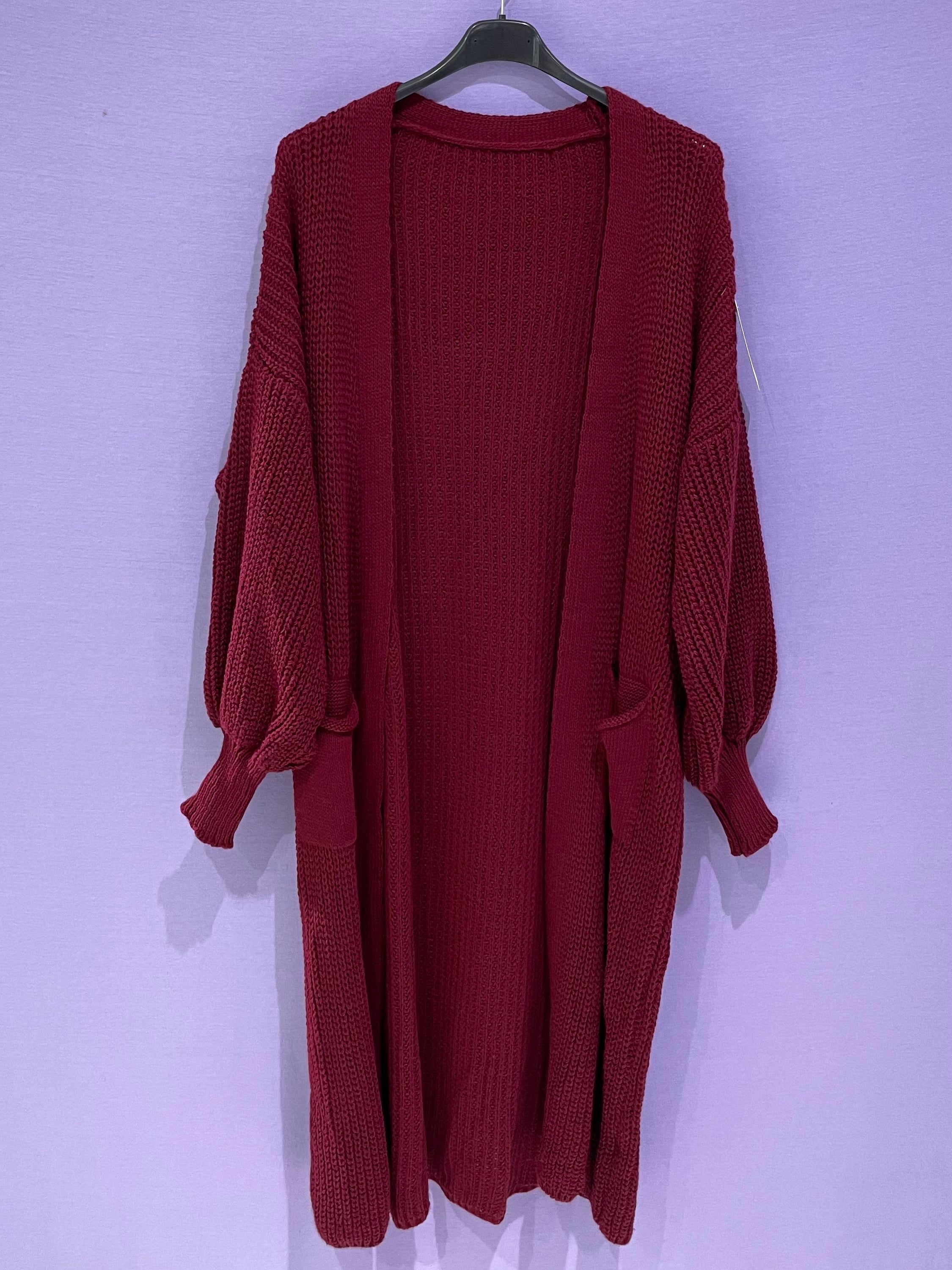 Maxi cardigan curvy plus
