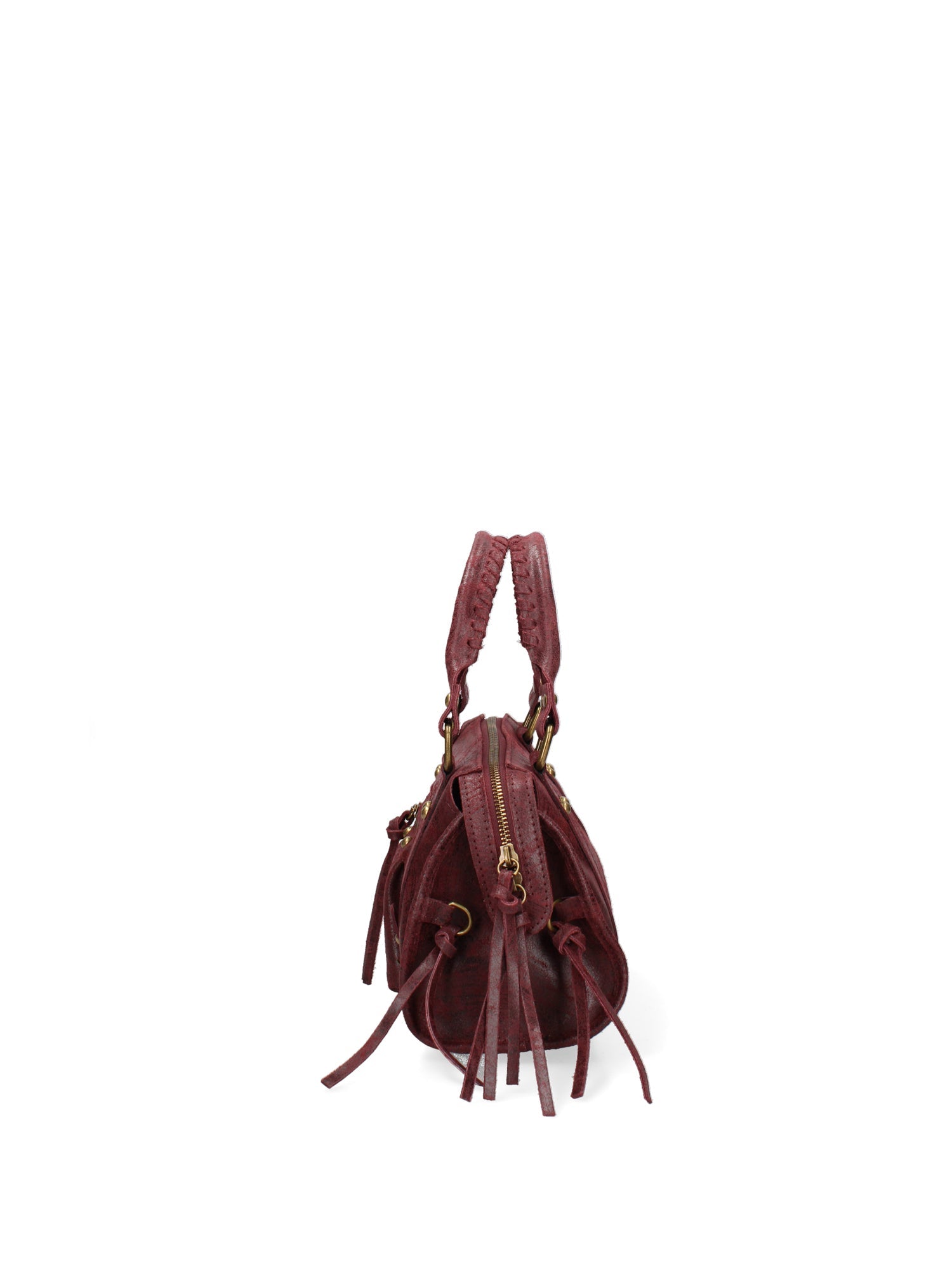 Borsa a spalla City bag vera pelle artigianale italiana