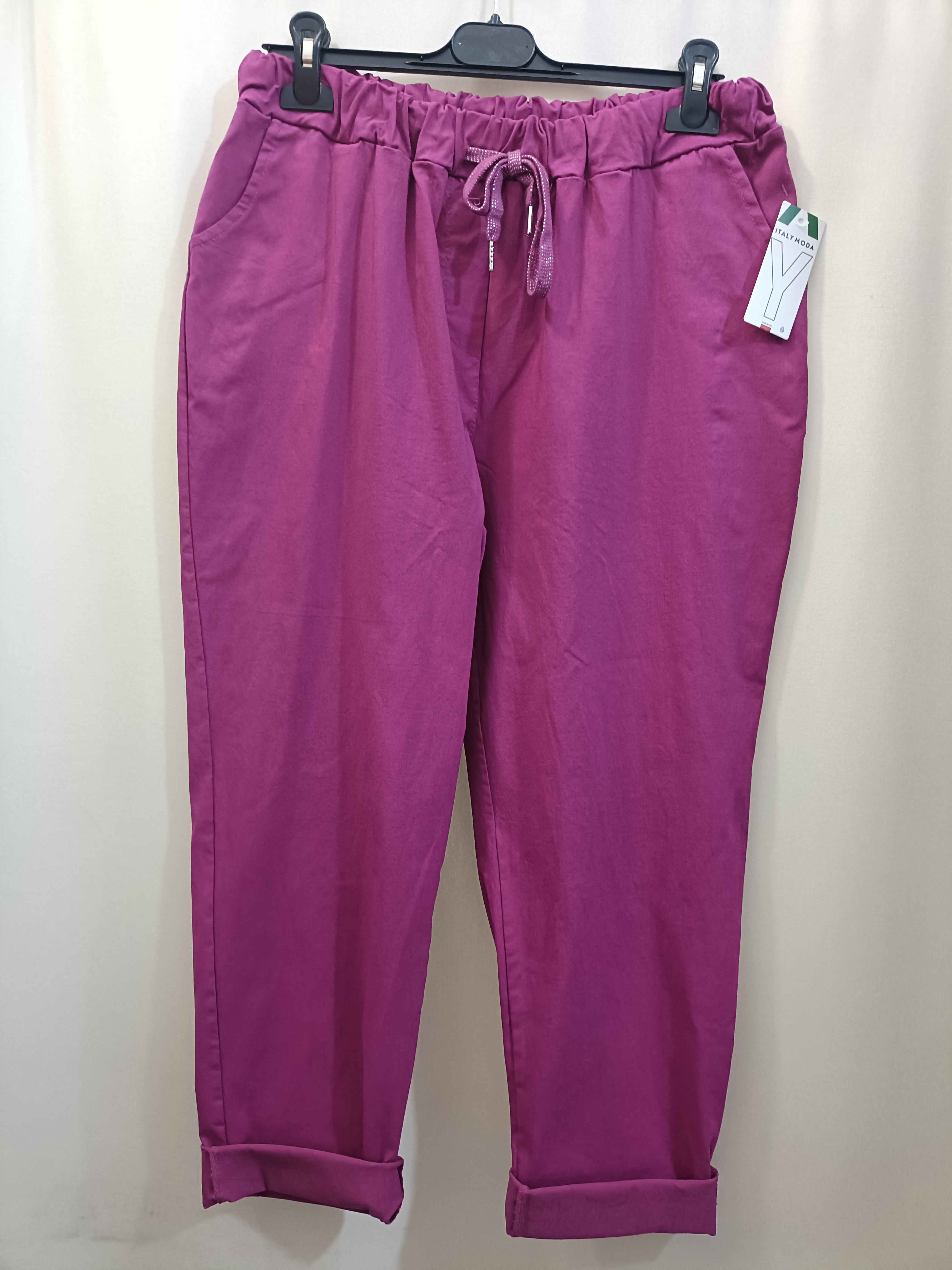 Pacchetto Colorato 3 paia di jeansetti limited edition curvy amaranto albicocca viola - taglie comode