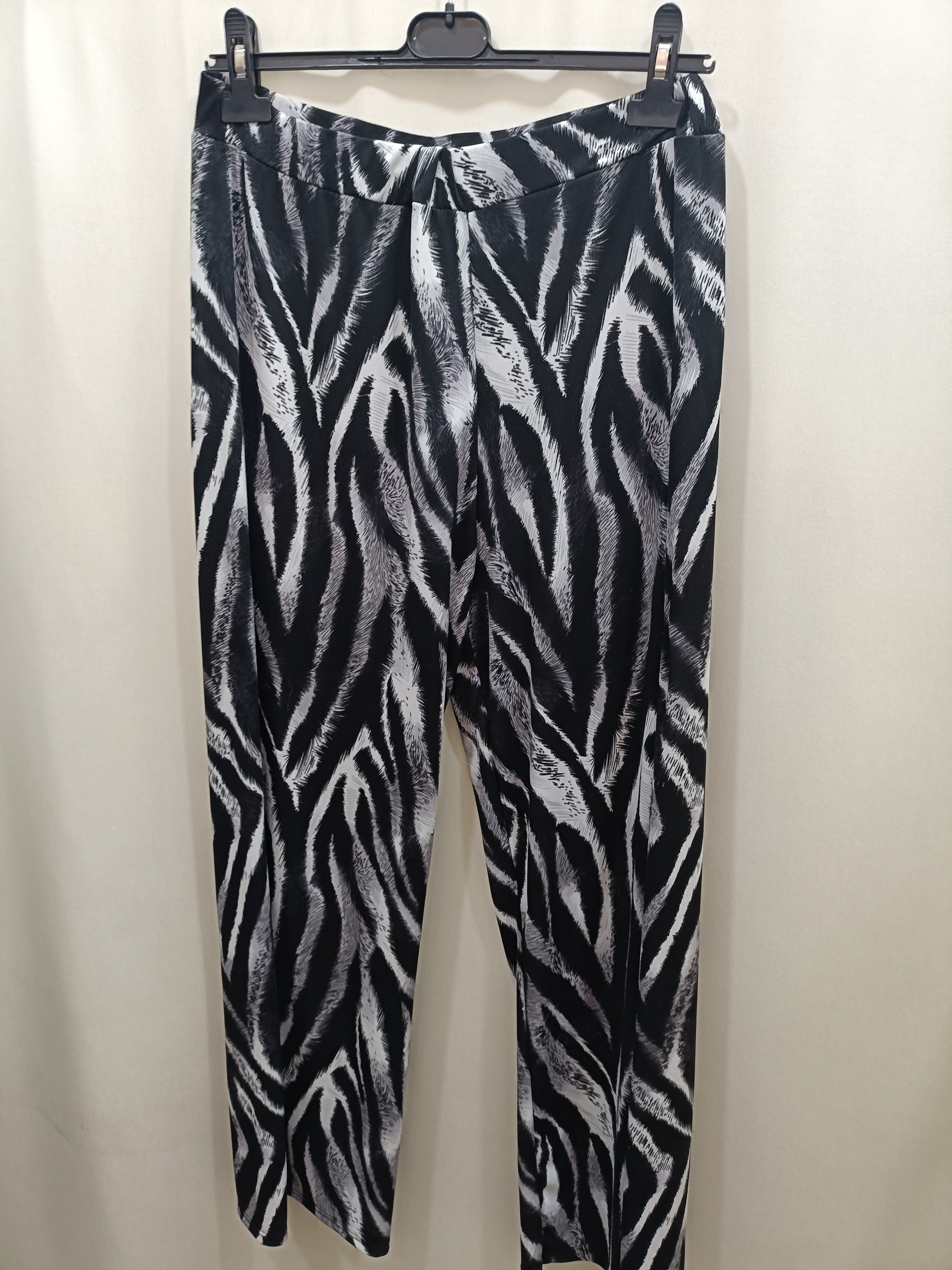 Pantalone fantasia Black White