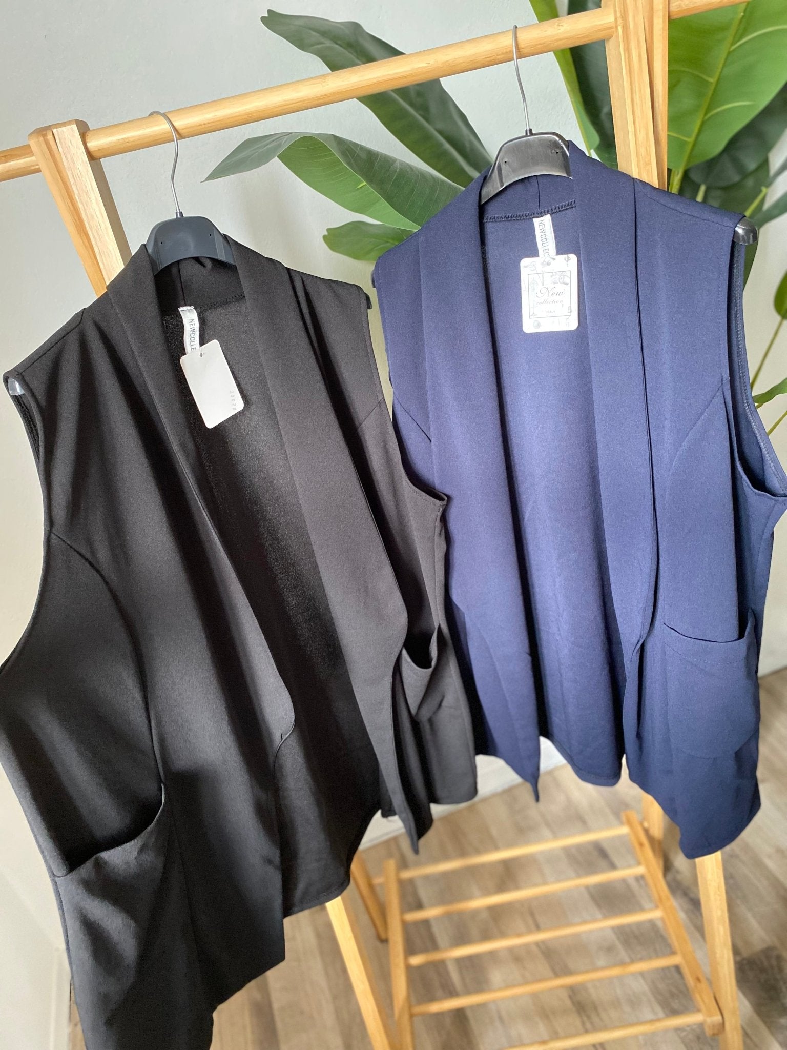 Smanicato con tasche - Prima Fila Moda Curvy