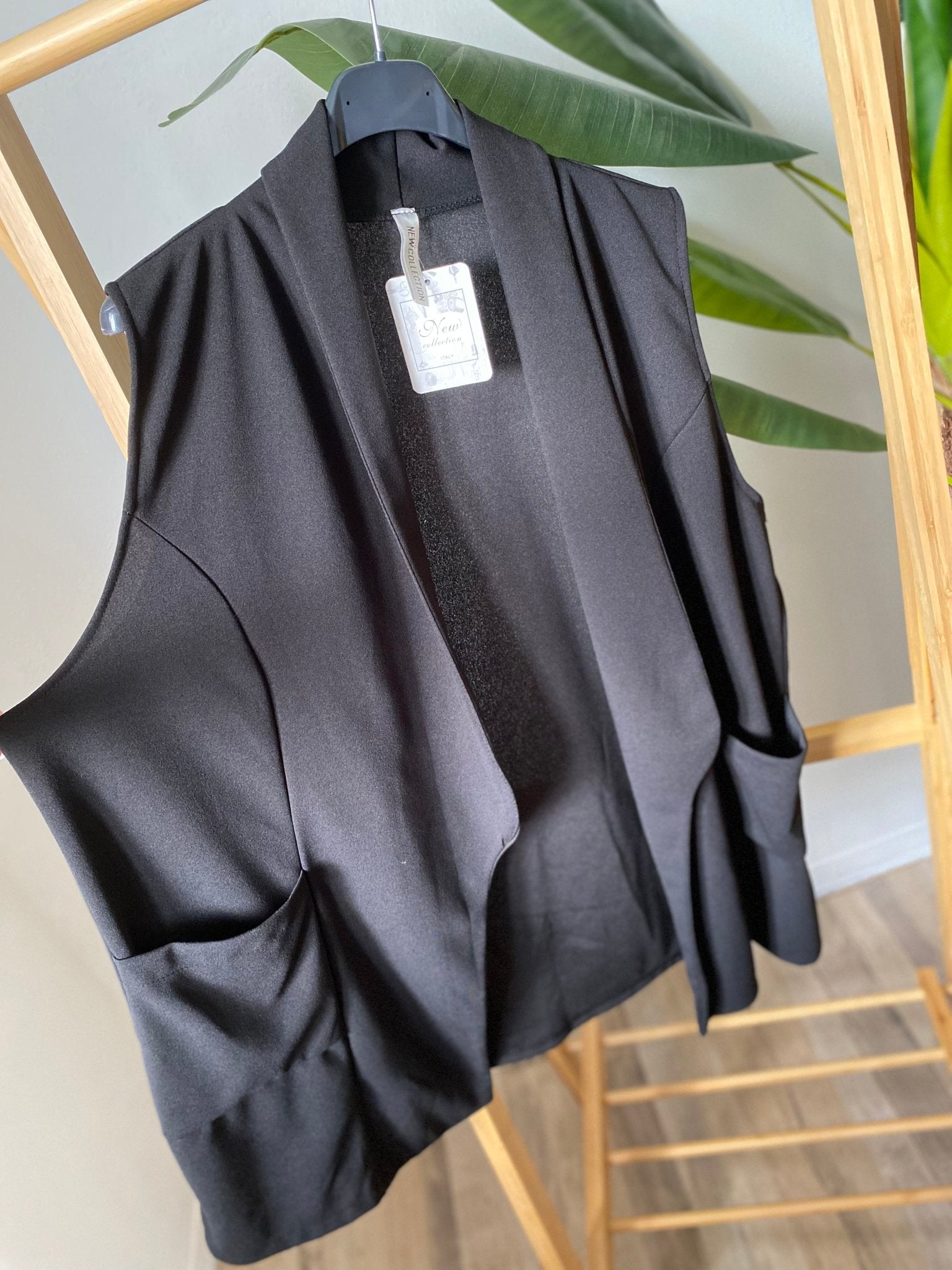 Smanicato con tasche - Prima Fila Moda Curvy