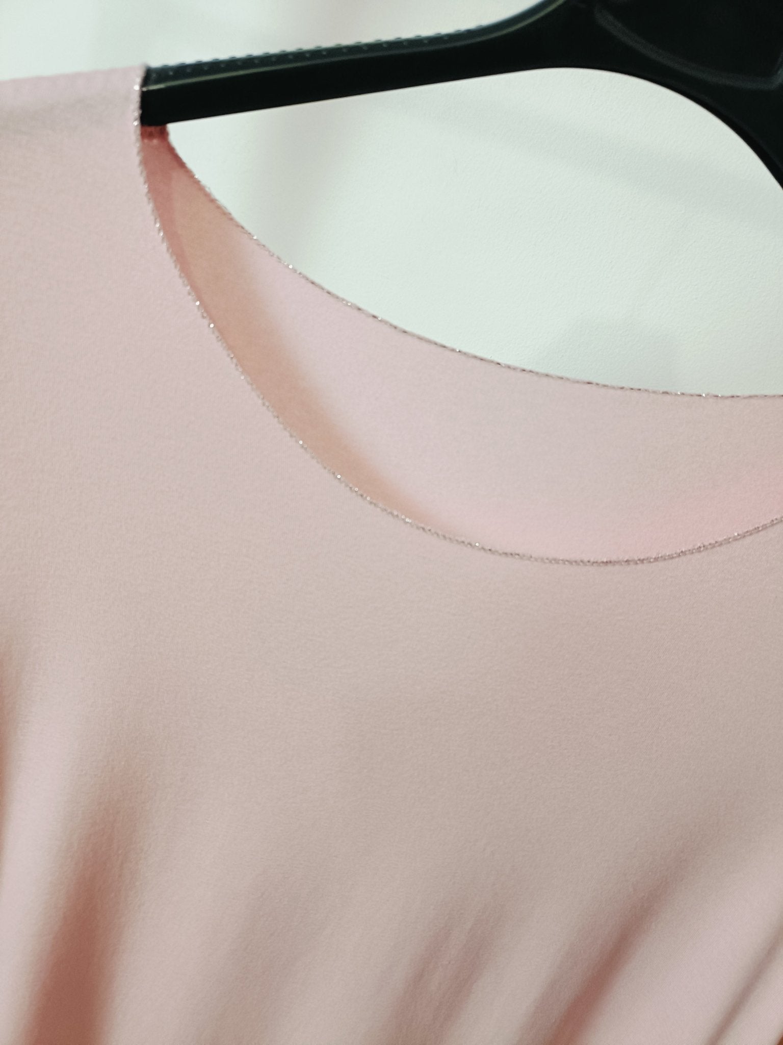 T-shirt bordo Lurex in viscosa elasticizzata taglia comoda - Prima Fila Moda Curvy