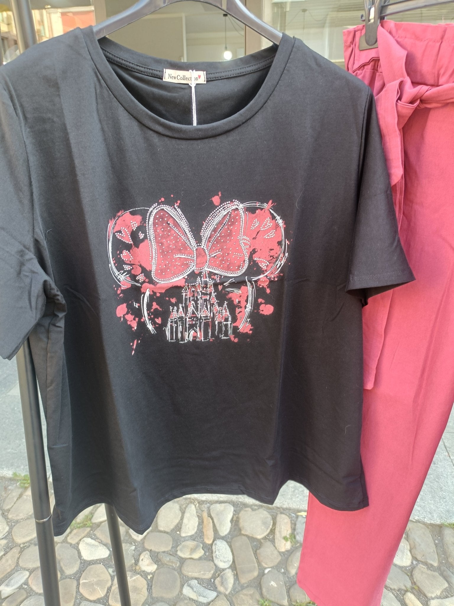 T-shirt Cotone Minnie taglie comode XL 5XL - Prima Fila Moda Curvy