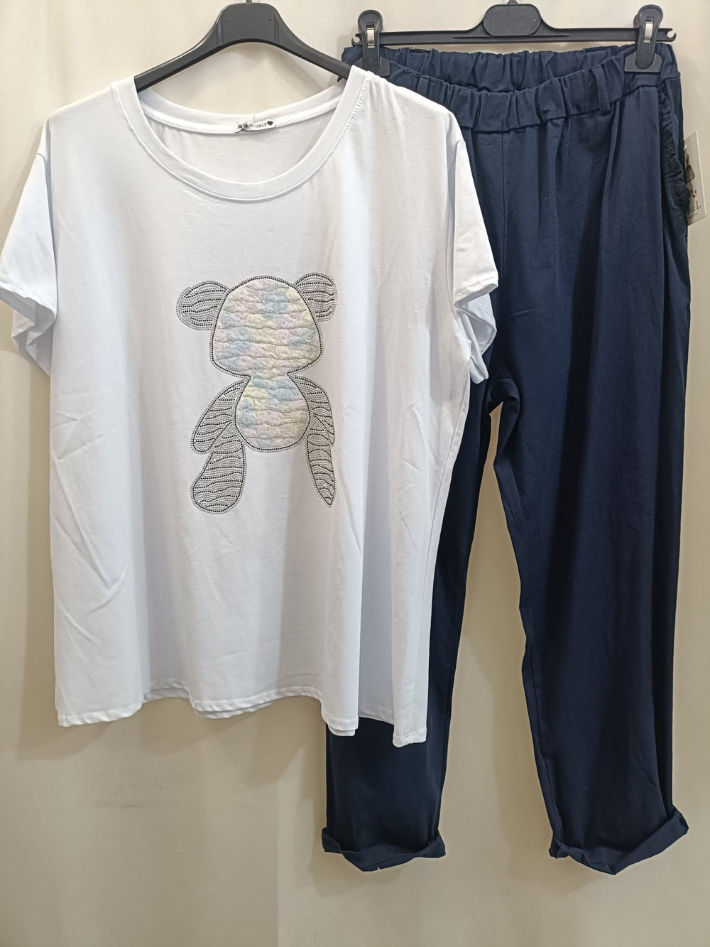 T-shirt Cotone taglie comode con stampa - XL 4XL