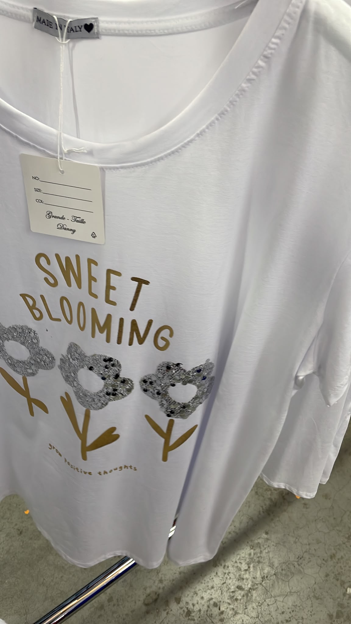 T-shirt Stampe taglie comode cotone fresco XL 4XL - Prima Fila Moda Curvy
