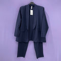 Tailleur Curvy Blu - Prima Fila Moda Curvy