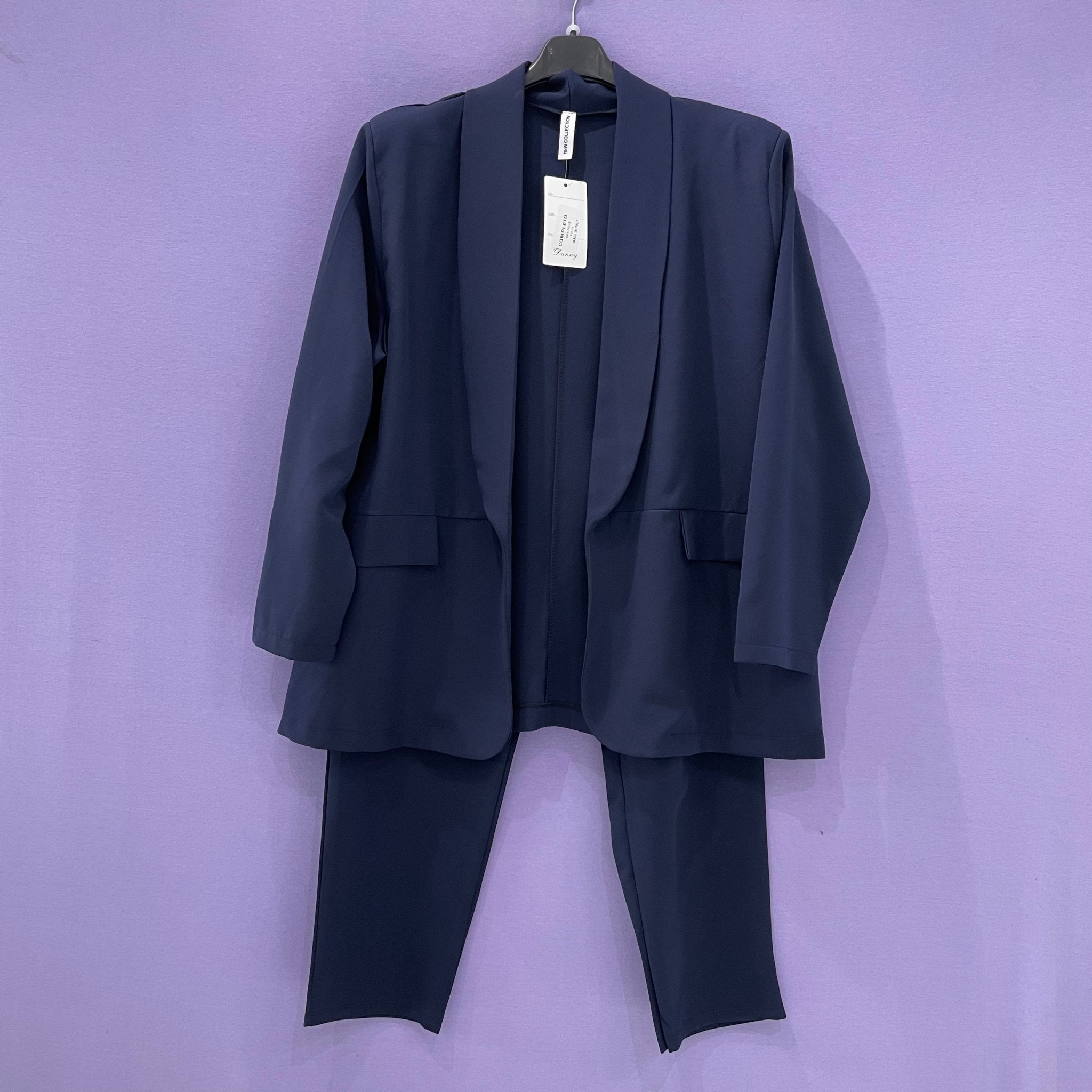 Tailleur Curvy Blu - Prima Fila Moda Curvy