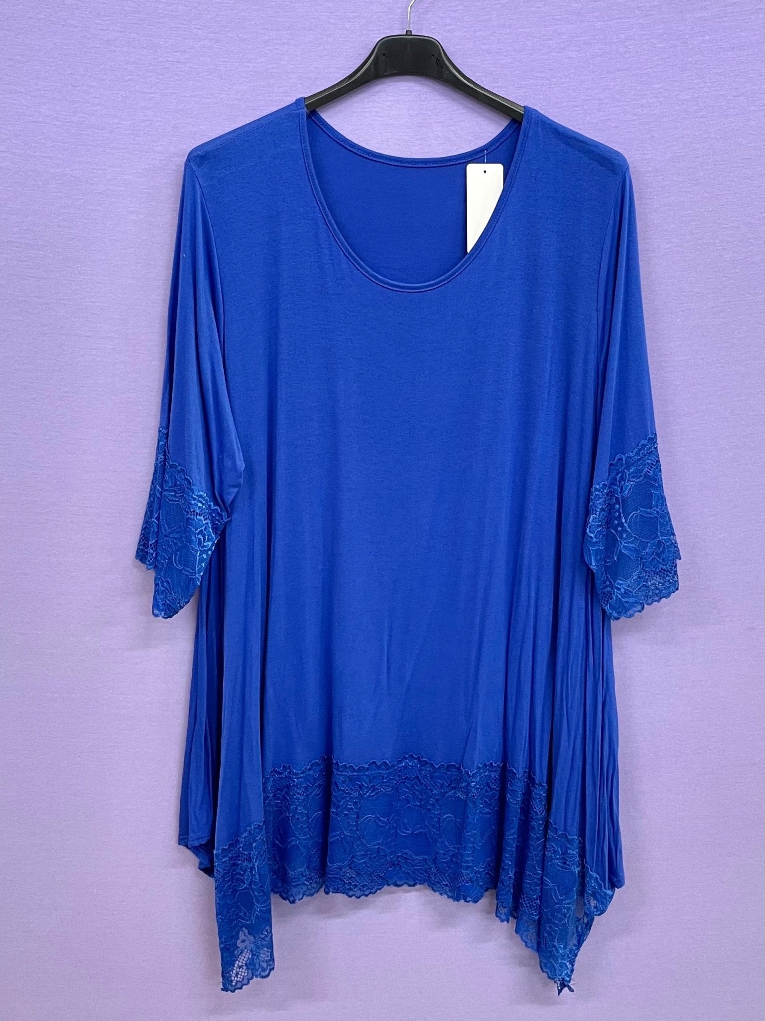 Top doppio pizzo - Prima Fila Moda Curvy