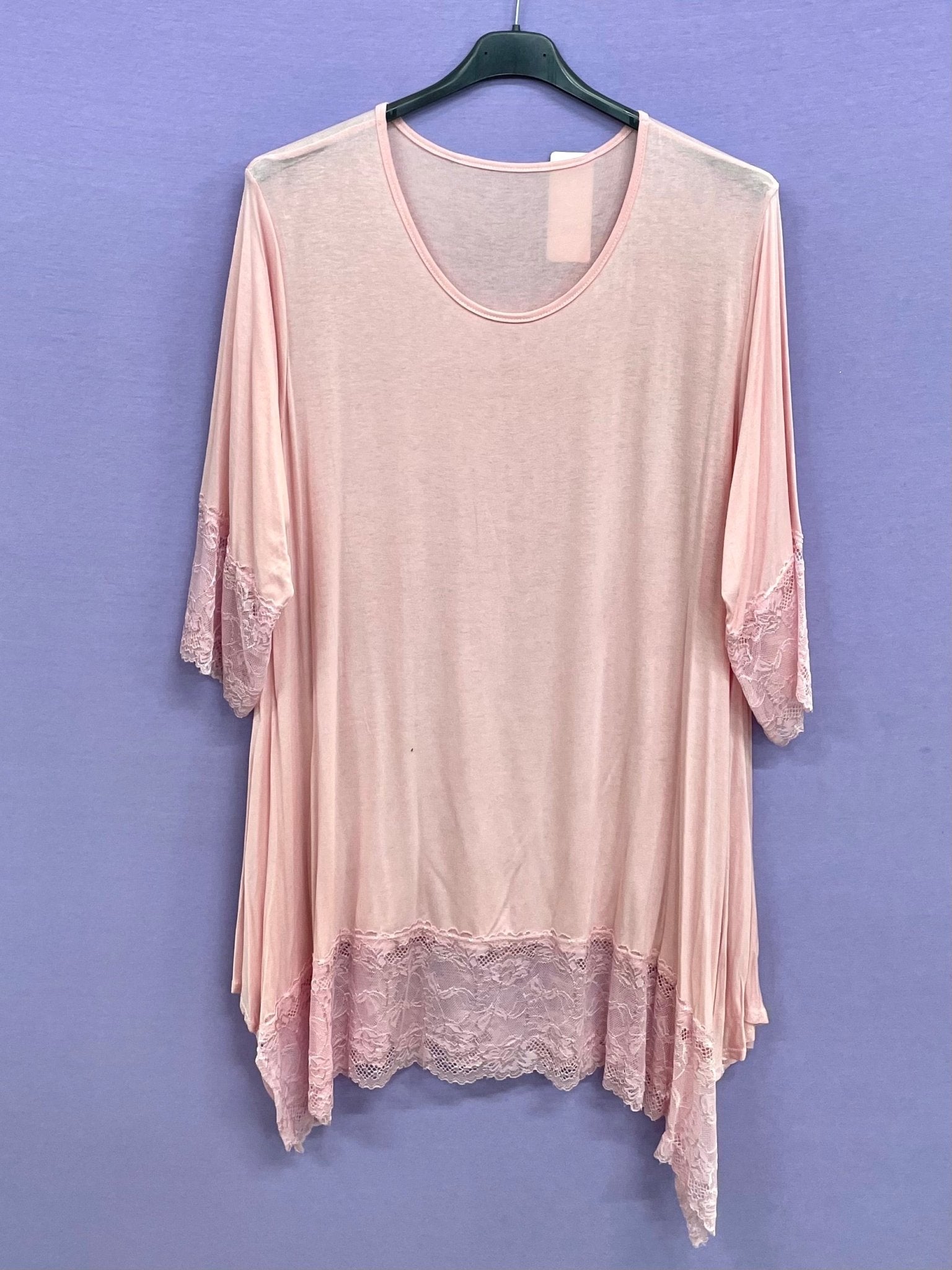 Top doppio pizzo - Prima Fila Moda Curvy