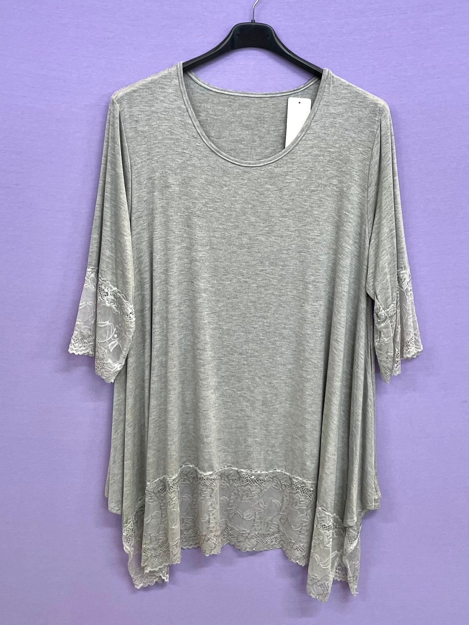 Top doppio pizzo - Prima Fila Moda Curvy