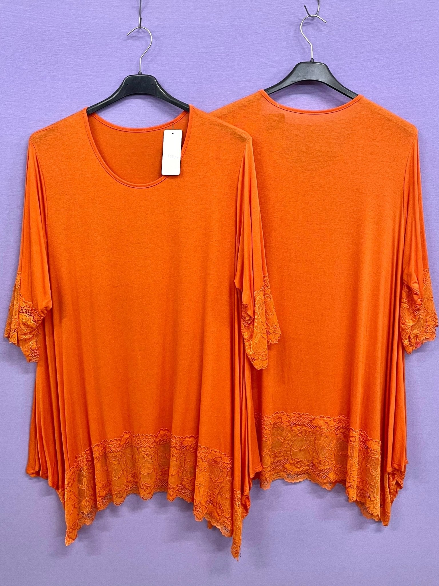 Top doppio pizzo - Prima Fila Moda Curvy