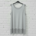 Top elasticizzato pizzo curvy - Prima Fila Moda Curvy