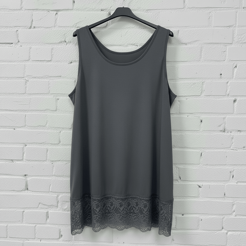 Top elasticizzato pizzo curvy - Prima Fila Moda Curvy