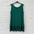 Top elasticizzato pizzo curvy - Prima Fila Moda Curvy