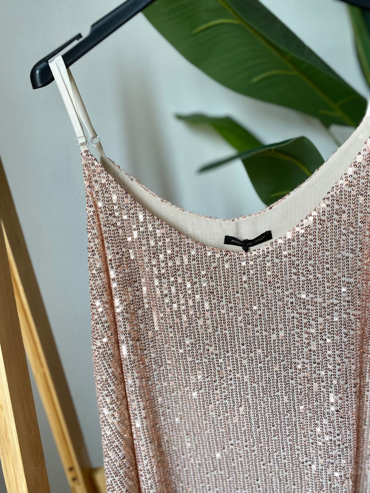 Top paillettes doppio pannello - Prima Fila Moda Curvy