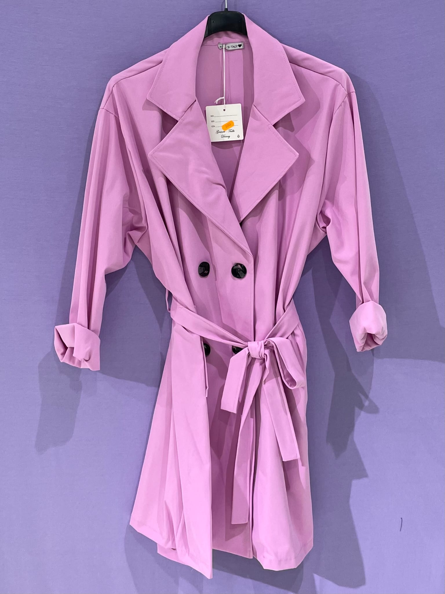 Trench curvy Barbie - Prima Fila Moda Curvy